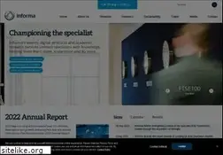 Sites similar to informa.com