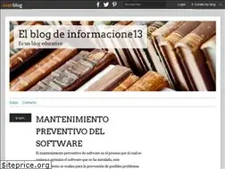 Sites similar to informacione13.over-blog.com