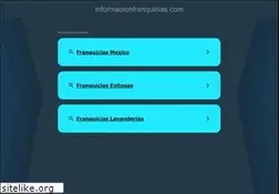 Sites similar to informacionfranquicias.com