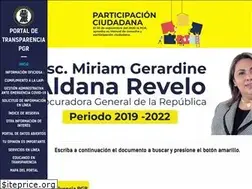 Sites similar to informacionpublicapgr.gob.sv