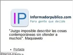 Sites similar to informadorpublico.com