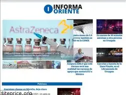 Sites similar to informaoriente.com.mx