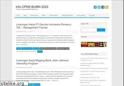 Sites similar to informasicpnsbumn.com