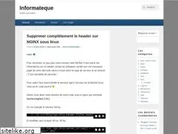 Sites similar to informateque.net