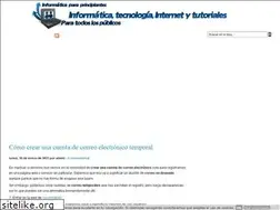Sites similar to informatica-para-principiantes.com