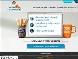 Sites similar to informaticienadomicile.com