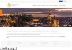Sites similar to informatics-europe.org