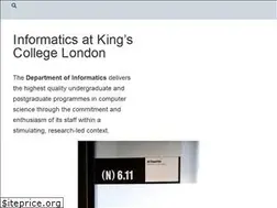 Sites similar to informatics.london