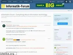 Sites similar to informatik-forum.net