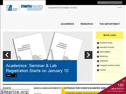 Sites similar to informatik.rwth-aachen.de