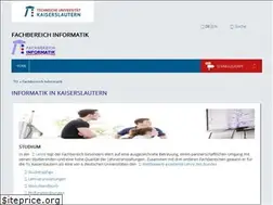 Sites similar to informatik.uni-kl.de