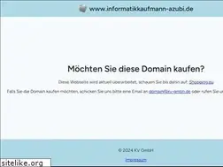 Sites similar to informatikkaufmann-azubi.de