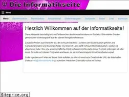 Sites similar to informatikseite.de