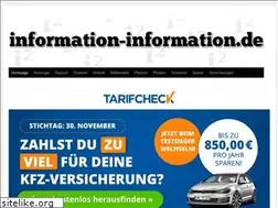 Sites similar to information-information.de