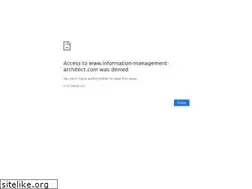 Sites similar to information-management-architect.com