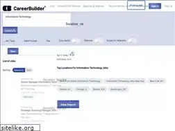 Sites similar to information-technology.careerbuilder.com