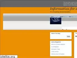 Sites similar to information4librarians.blogspot.com