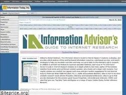 Sites similar to informationadvisor.com