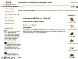 Sites similar to informational.ca