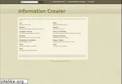 Sites similar to informationcrawler.com