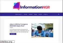 Sites similar to informationngr.com