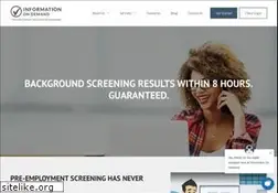 Sites similar to informationondemand.net
