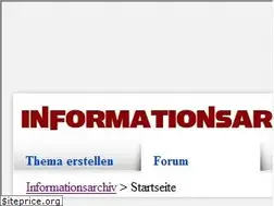 Sites similar to informationsarchiv.net
