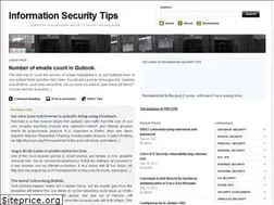 Sites similar to informationsecuritytips.com