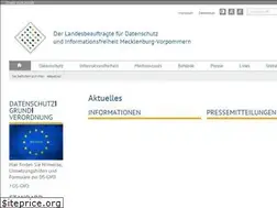 Sites similar to informationsfreiheit-mv.de