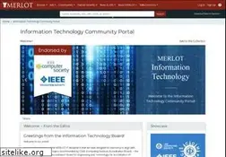 Sites similar to informationtechnology.merlot.org