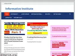 Sites similar to informativeinstitute.com
