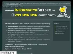 Sites similar to informatykbielsko.pl