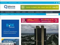 Sites similar to informeblumenau.com