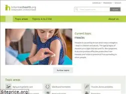 Sites similar to informedhealth.org
