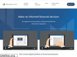 Sites similar to informedinvestor.com.au