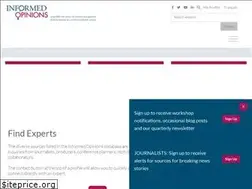 Sites similar to informedopinions.org