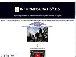 Sites similar to informesgratis.es