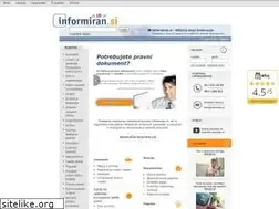 Sites similar to informiran.si
