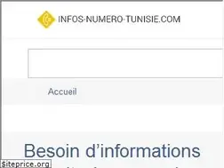 Sites similar to infos-numero-tunisie.com