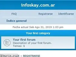 Sites similar to infoskay.com.ar