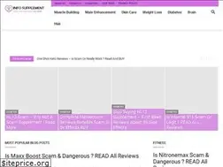 Sites similar to infosupplement.com