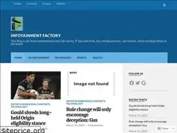 Sites similar to infotainmentfactory.wordpress.com