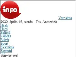 Sites similar to infotatabanya.hu