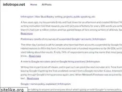 Sites similar to infotrope.net