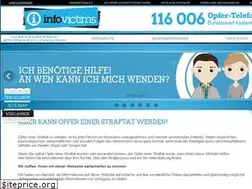Sites similar to infovictims.de