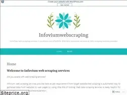 Sites similar to infoviumwebscrapingservices.wordpress.com