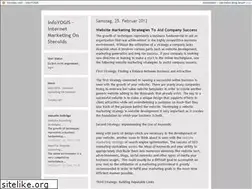 Sites similar to infoyogis.twoday.net