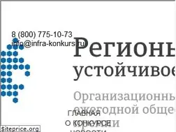 Sites similar to infra-konkurs.ru