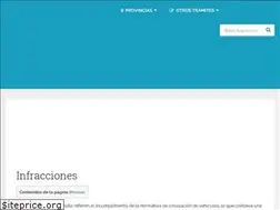 Sites similar to infracciones.com.ar