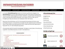 Sites similar to infrarotheizung-ratgeber.de